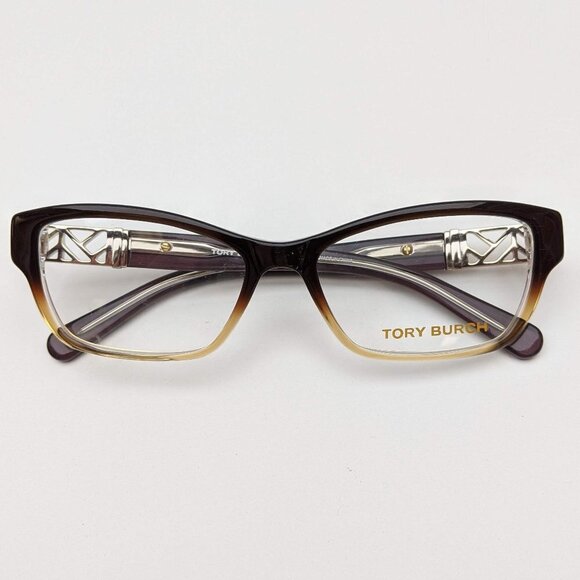 🕶️Tory Burch TY2039 1010 Eyeglasses 53/16 135 /KAA616🕶️ - Picture 1 of 6